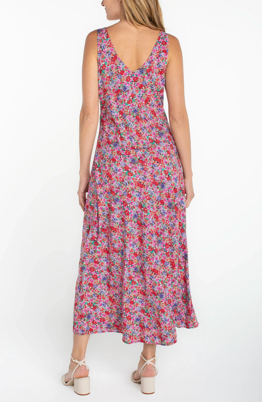 LMD030PW3P43 - Sleeveless Ruffle Front Maxi Dress-06-Dresses/Jumpsuits-Liverpool-Krista Anne's Boutique, Women's Fashion and Accessories Located in Oklahoma City, OK and Black Mountain, NC