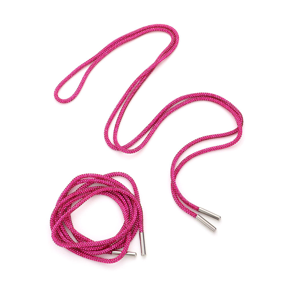 MSMSL - Rhinestone Laces-09-Accessories-Wona Trading, Inc.-Krista Anne's Boutique, Women's Fashion and Accessories Located in Oklahoma City, OK and Black Mountain, NC