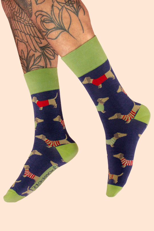 Men's Socks-09-Accessories-Powder-Krista Anne's Boutique, Women's Fashion and Accessories Located in Oklahoma City, OK and Black Mountain, NC