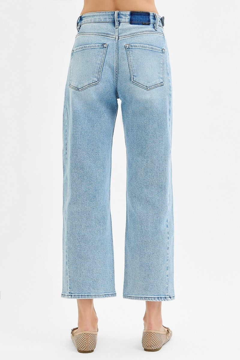 PGC21174 - Melinda Jeans-04-Bottoms-Risen Jeans-Krista Anne's Boutique, Women's Fashion and Accessories Located in Oklahoma City, OK and Black Mountain, NC