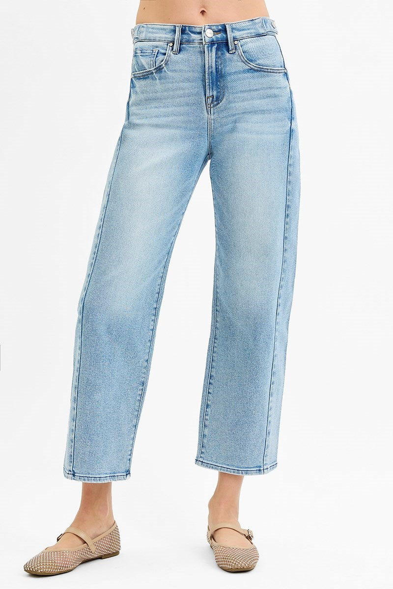 PGC21174 - Melinda Jeans-04-Bottoms-Risen Jeans-Krista Anne's Boutique, Women's Fashion and Accessories Located in Oklahoma City, OK and Black Mountain, NC