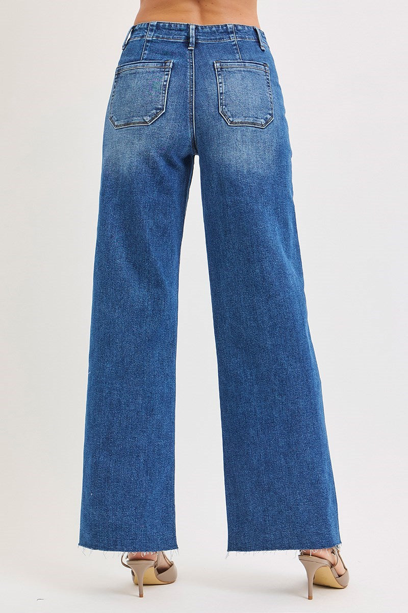 PW21404 - Sophia Jeans-04-Bottoms-Risen Jeans-Krista Anne's Boutique, Women's Fashion and Accessories Located in Oklahoma City, OK and Black Mountain, NC