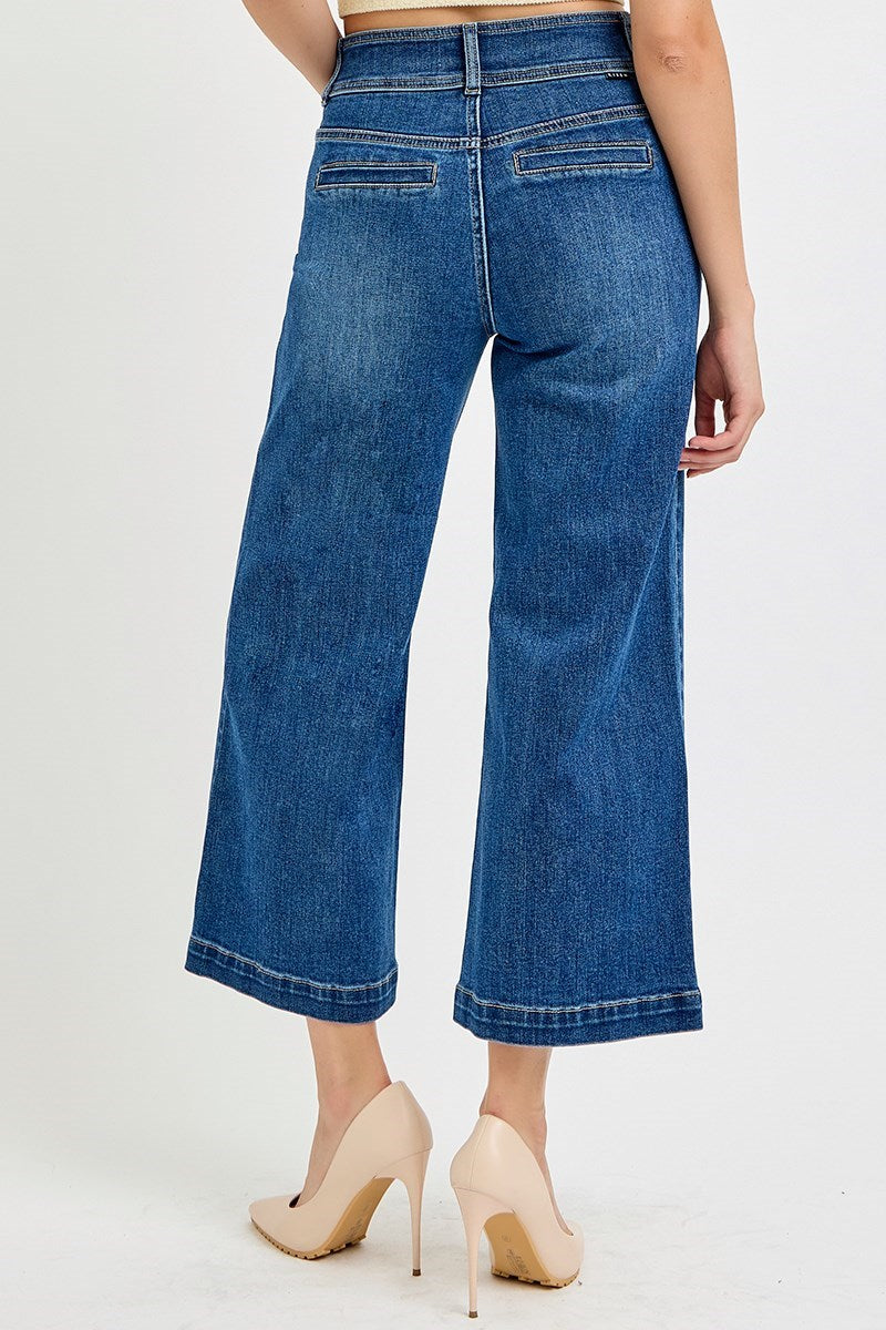 PWC21016 - Jasmine Chain Jeans-04-Bottoms-Risen Jeans-Krista Anne's Boutique, Women's Fashion and Accessories Located in Oklahoma City, OK and Black Mountain, NC