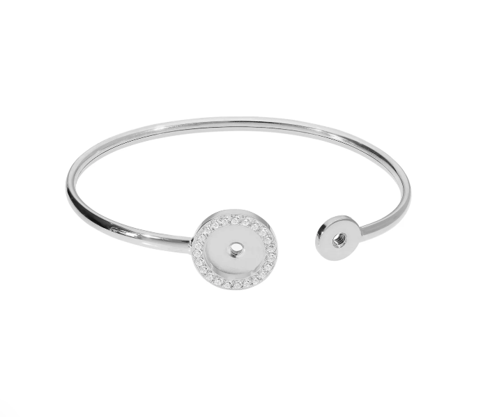 Portofino Lumière Halo Bangle-10-Jewelry-Qudo-Krista Anne's Boutique, Women's Fashion and Accessories Located in Oklahoma City, OK and Black Mountain, NC