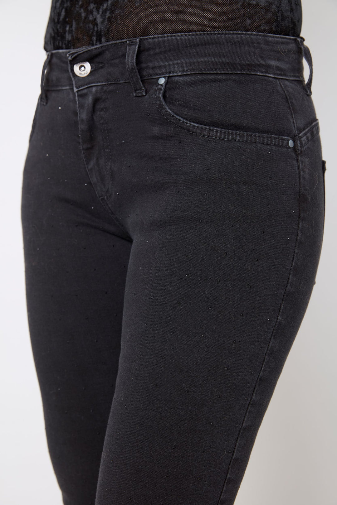 R11032D - Embellished Jeans-04-Bottoms-Renuar-Krista Anne's Boutique, Women's Fashion and Accessories Located in Oklahoma City, OK and Black Mountain, NC