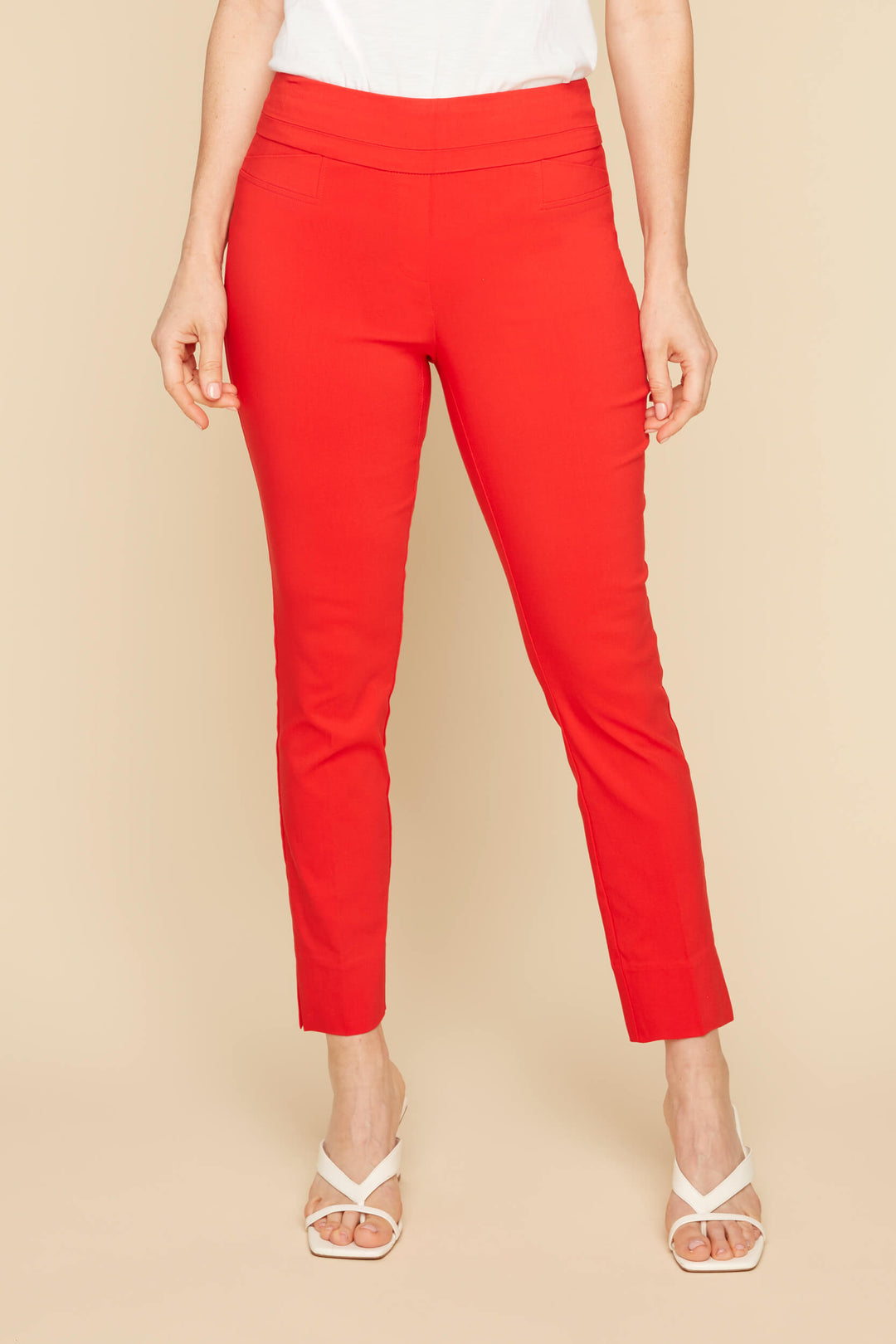 R1542 - Pull-On Ankle Pant-04-Bottoms-Renuar-Krista Anne's Boutique, Women's Fashion and Accessories Located in Oklahoma City, OK and Black Mountain, NC