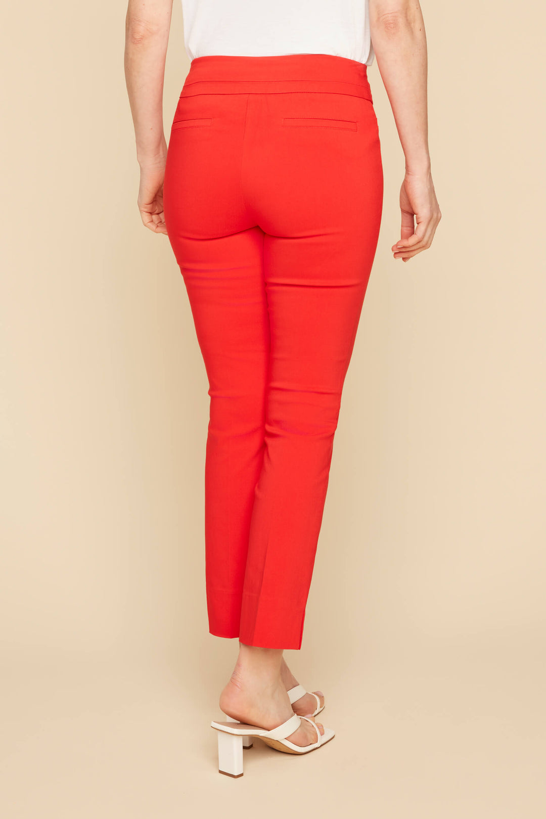R1542 - Pull-On Ankle Pant-04-Bottoms-Renuar-Krista Anne's Boutique, Women's Fashion and Accessories Located in Oklahoma City, OK and Black Mountain, NC