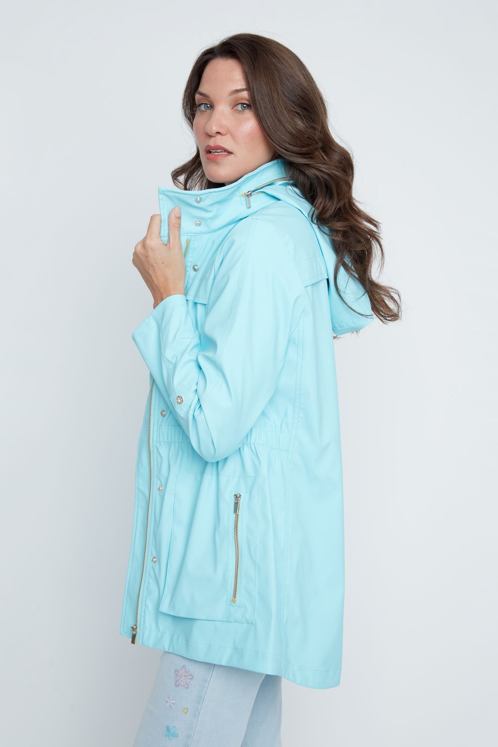 R3859L-E2183 - Rain Jacket-01-Jackets/Blazers-Renuar-Krista Anne's Boutique, Women's Fashion and Accessories Located in Oklahoma City, OK and Black Mountain, NC