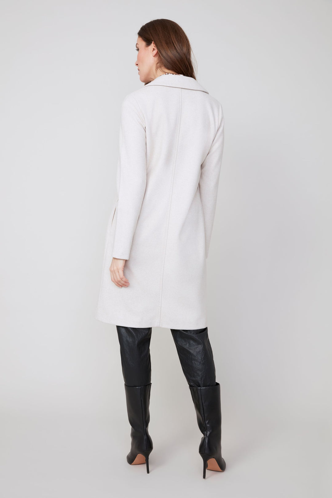 R3865 - Long Jacket-01-Jackets/Blazers-Renuar-Krista Anne's Boutique, Women's Fashion and Accessories Located in Oklahoma City, OK and Black Mountain, NC
