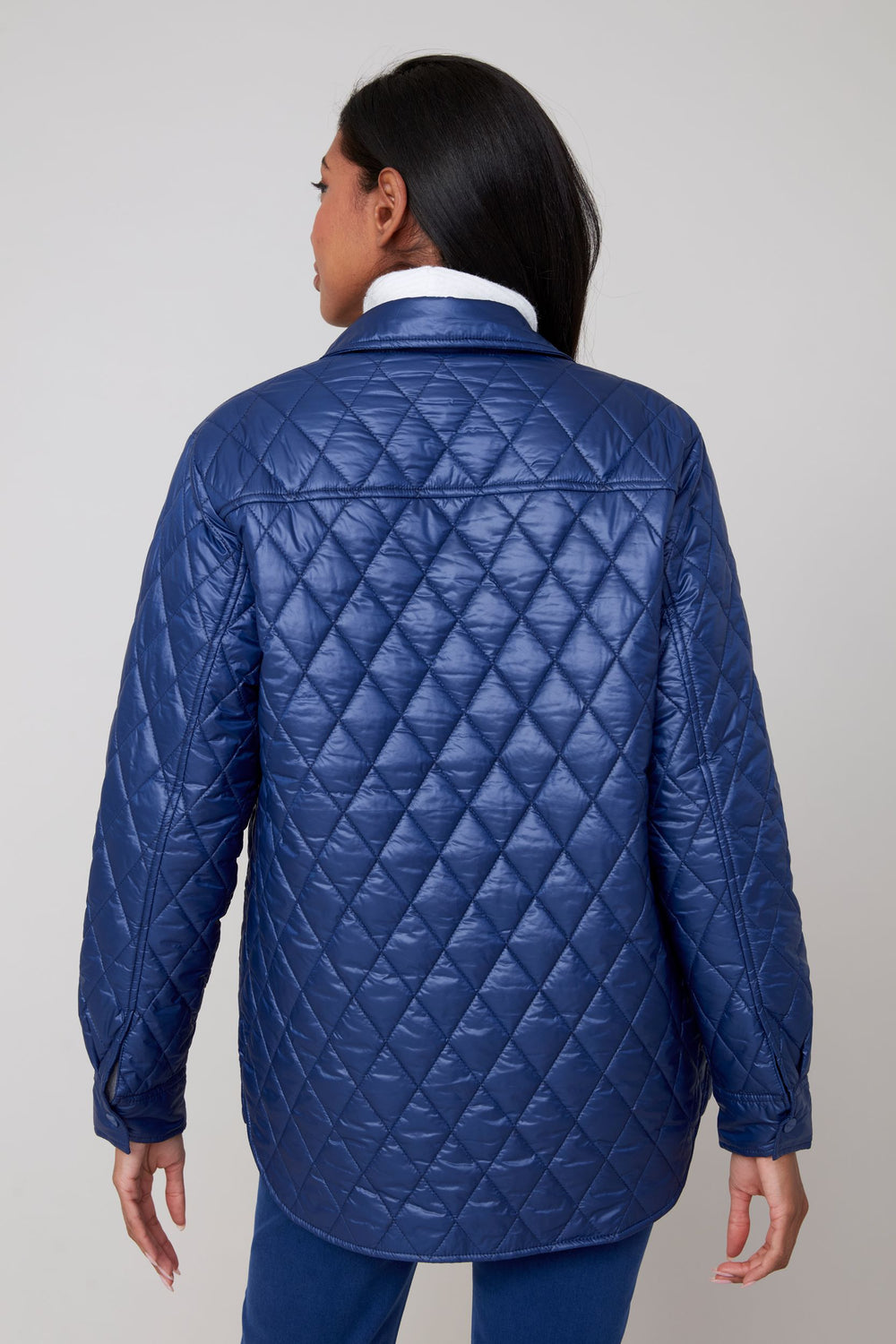 R3909L - Quilted Puff Jacket-07-Coats/Outerwear-Renuar-Krista Anne's Boutique, Women's Fashion and Accessories Located in Oklahoma City, OK and Black Mountain, NC