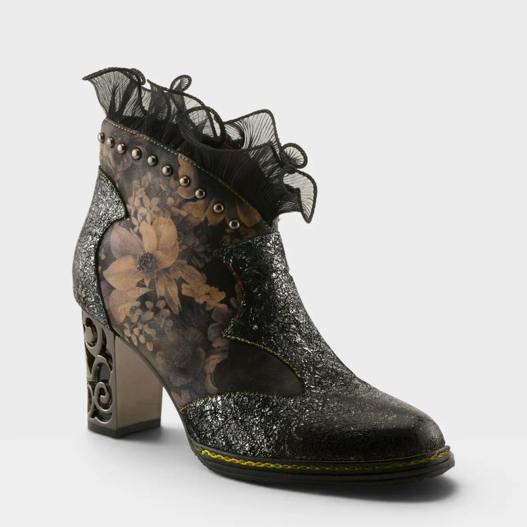 Razzy Heeled Ankle Boots-11-Shoes-Spring Footwear-Krista Anne's Boutique, Women's Fashion and Accessories Located in Oklahoma City, OK and Black Mountain, NC