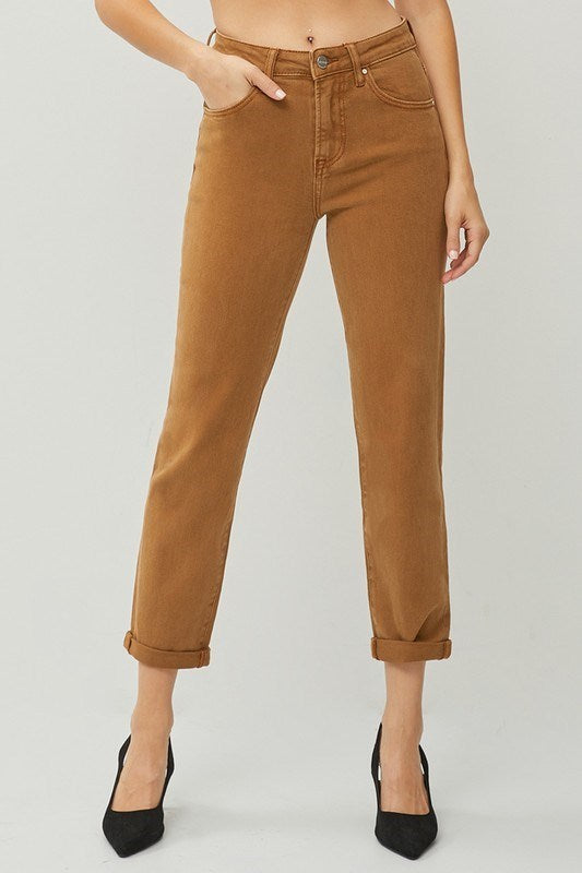 RDP5546 - Calliope Jeans-04-Bottoms-Risen Jeans-Krista Anne's Boutique, Women's Fashion and Accessories Located in Oklahoma City, OK and Black Mountain, NC