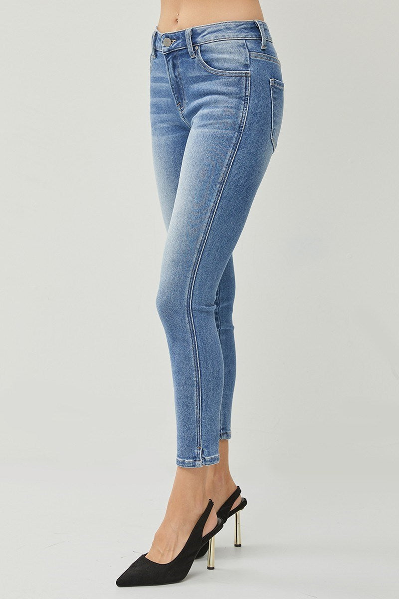 RDP5560 - Ollie Jeans-04-Bottoms-Risen Jeans-Krista Anne's Boutique, Women's Fashion and Accessories Located in Oklahoma City, OK and Black Mountain, NC