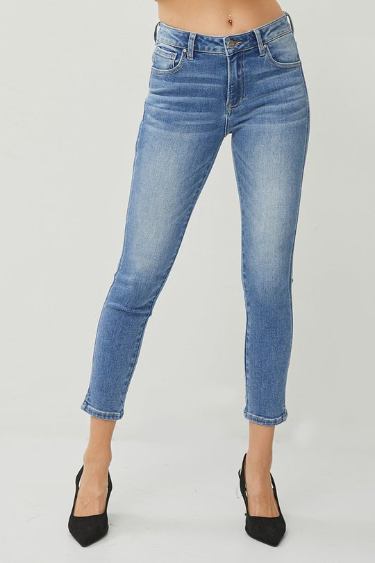 RDP5560 - Ollie Jeans-04-Bottoms-Risen Jeans-Krista Anne's Boutique, Women's Fashion and Accessories Located in Oklahoma City, OK and Black Mountain, NC