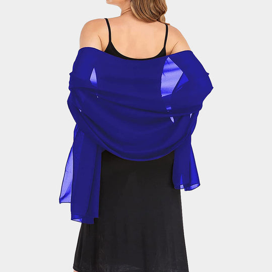Lightweight Chiffon Wrap-09-Accessories-Wona Trading, Inc.-Krista Anne's Boutique, Women's Fashion and Accessories Located in Oklahoma City, OK and Black Mountain, NC