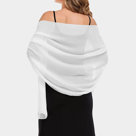 Lightweight Chiffon Wrap-09-Accessories-Wona Trading, Inc.-Krista Anne's Boutique, Women's Fashion and Accessories Located in Oklahoma City, OK and Black Mountain, NC