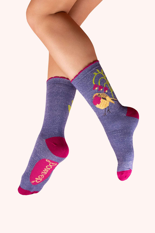 Printed Women's Socks-09-Accessories-Powder-Krista Anne's Boutique, Women's Fashion and Accessories Located in Oklahoma City, OK and Black Mountain, NC
