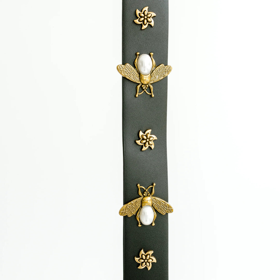 Gold Bee Shoulder Strap-09-Accessories-Clearly Handbags-Krista Anne's Boutique, Women's Fashion and Accessories Located in Oklahoma City, OK and Black Mountain, NC
