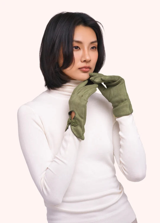 Suki Gloves-09-Accessories-Powder-Krista Anne's Boutique, Women's Fashion and Accessories Located in Oklahoma City, OK and Black Mountain, NC