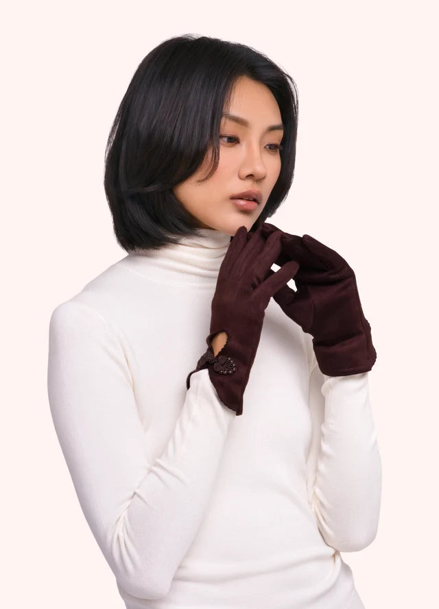 Suki Gloves-09-Accessories-Powder-Krista Anne's Boutique, Women's Fashion and Accessories Located in Oklahoma City, OK and Black Mountain, NC
