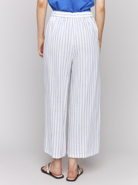 C5657-787A - Pull On Yarn Dye Stripe Pant-04-Bottoms-Charlie B.-Krista Anne's Boutique, Women's Fashion and Accessories Located in Oklahoma City, OK and Black Mountain, NC