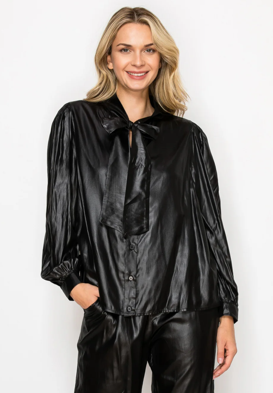 55772W - Joely Top-02-Tops/Blouses-Joh-Krista Anne's Boutique, Women's Fashion and Accessories Located in Oklahoma City, OK and Black Mountain, NC