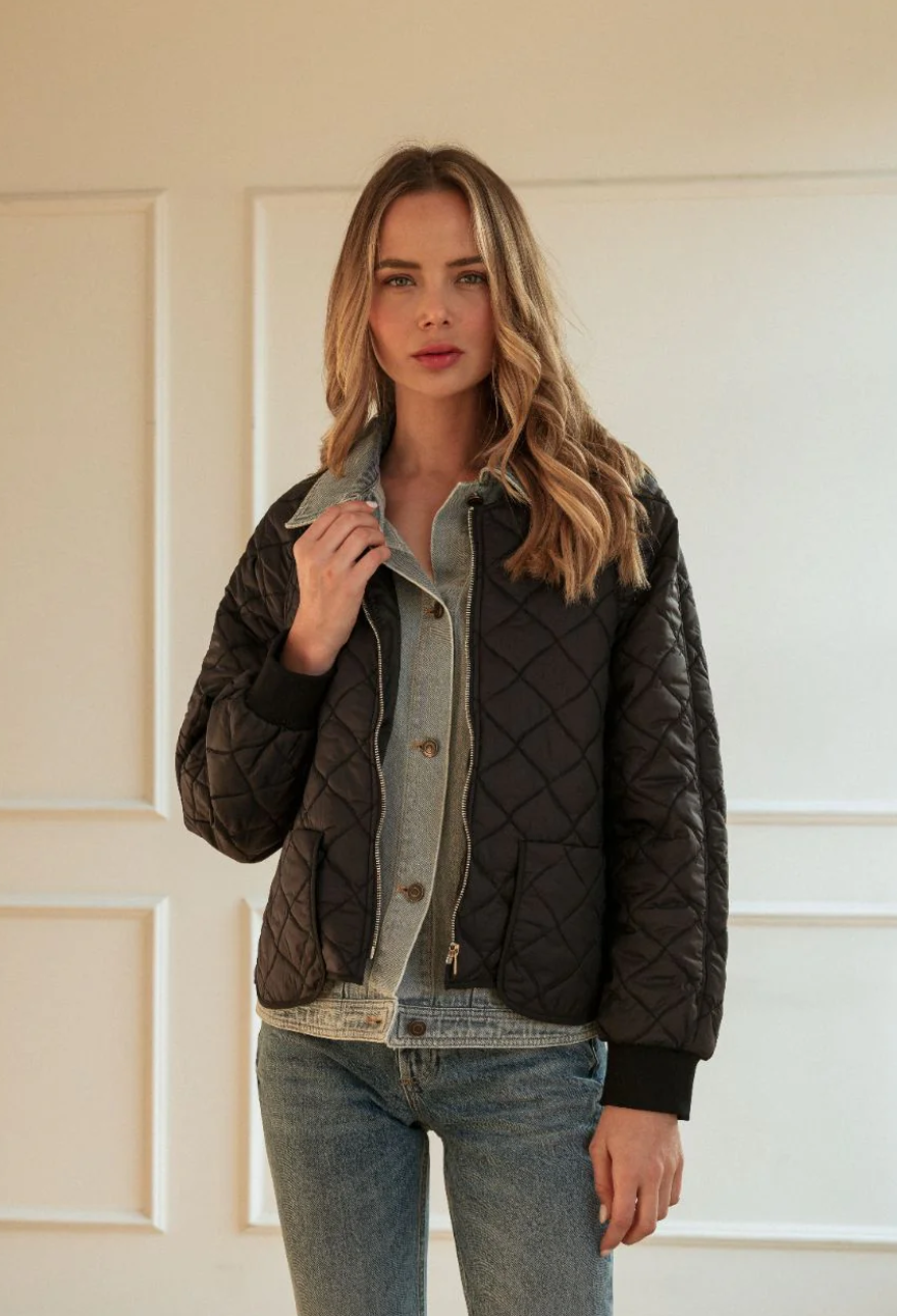55761JK - Janiel Denim Duo Jacket-01-Jackets/Blazers-Joh-Krista Anne's Boutique, Women's Fashion and Accessories Located in Oklahoma City, OK and Black Mountain, NC