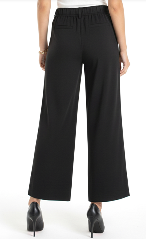 LM7B37TS39 - Pleated Wide Leg Trouser