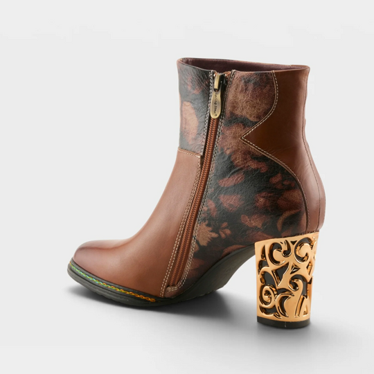 Kurlique Heeled Ankle Boots-11-Shoes-Spring Footwear-Krista Anne's Boutique, Women's Fashion and Accessories Located in Oklahoma City, OK and Black Mountain, NC
