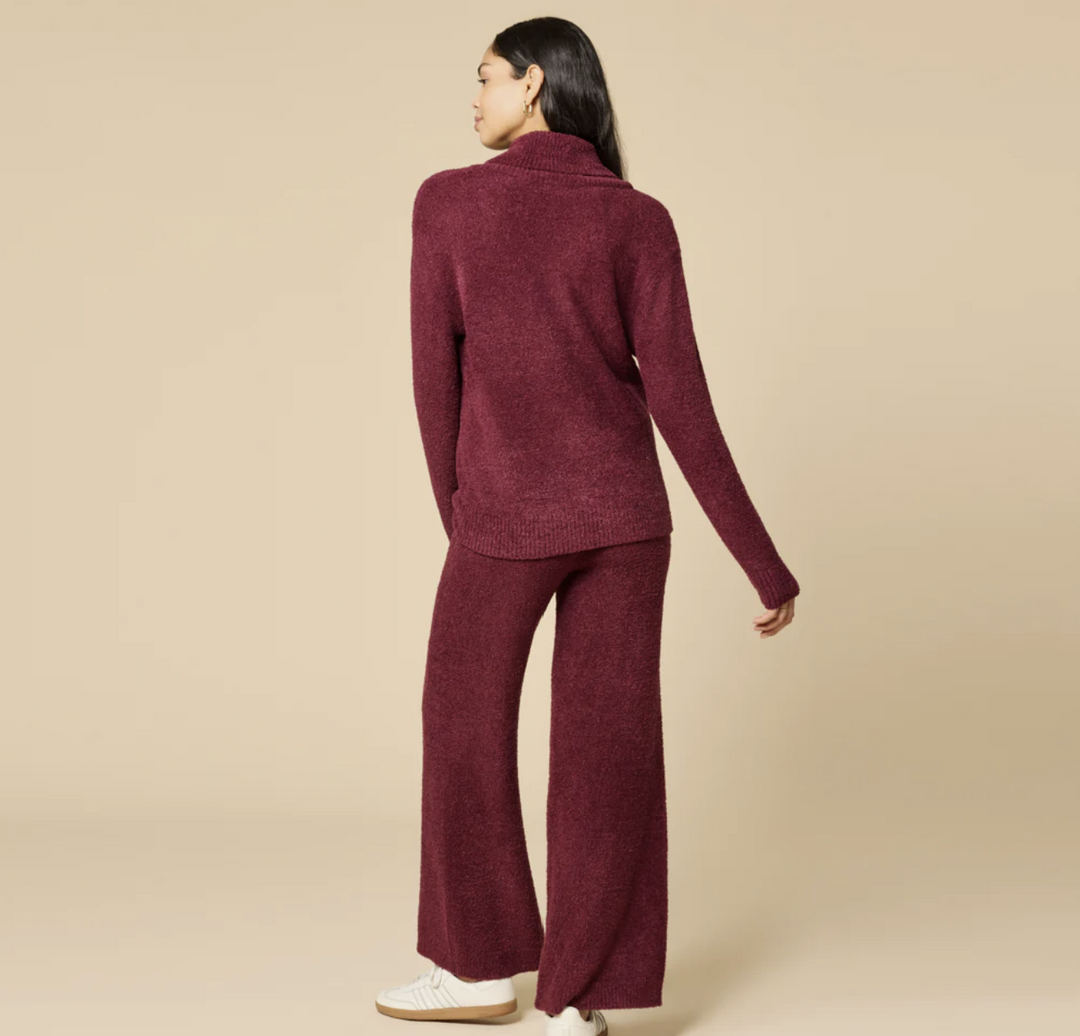 Softies Ultra Marshmallow Shawl Collar Pullover-02-Tops/Blouses-Softies-Krista Anne's Boutique, Women's Fashion and Accessories Located in Oklahoma City, OK and Black Mountain, NC