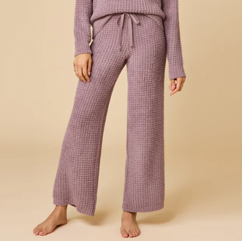 8200-2P Waffle Marshmallow Lounge Pant-02-Tops/Blouses-Softies-Krista Anne's Boutique, Women's Fashion and Accessories Located in Oklahoma City, OK and Black Mountain, NC