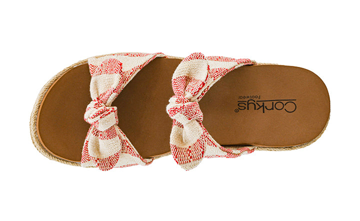 41-0438 - Tie The Knot Sandals-11-Shoes-Corkys-Krista Anne's Boutique, Women's Fashion and Accessories Located in Oklahoma City, OK and Black Mountain, NC