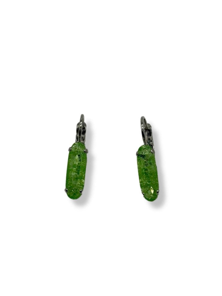 E-1298-214ICE-RO2 - Oblong Post Earrings-10-Jewelry-Mariana-Krista Anne's Boutique, Women's Fashion and Accessories Located in Oklahoma City, OK and Black Mountain, NC