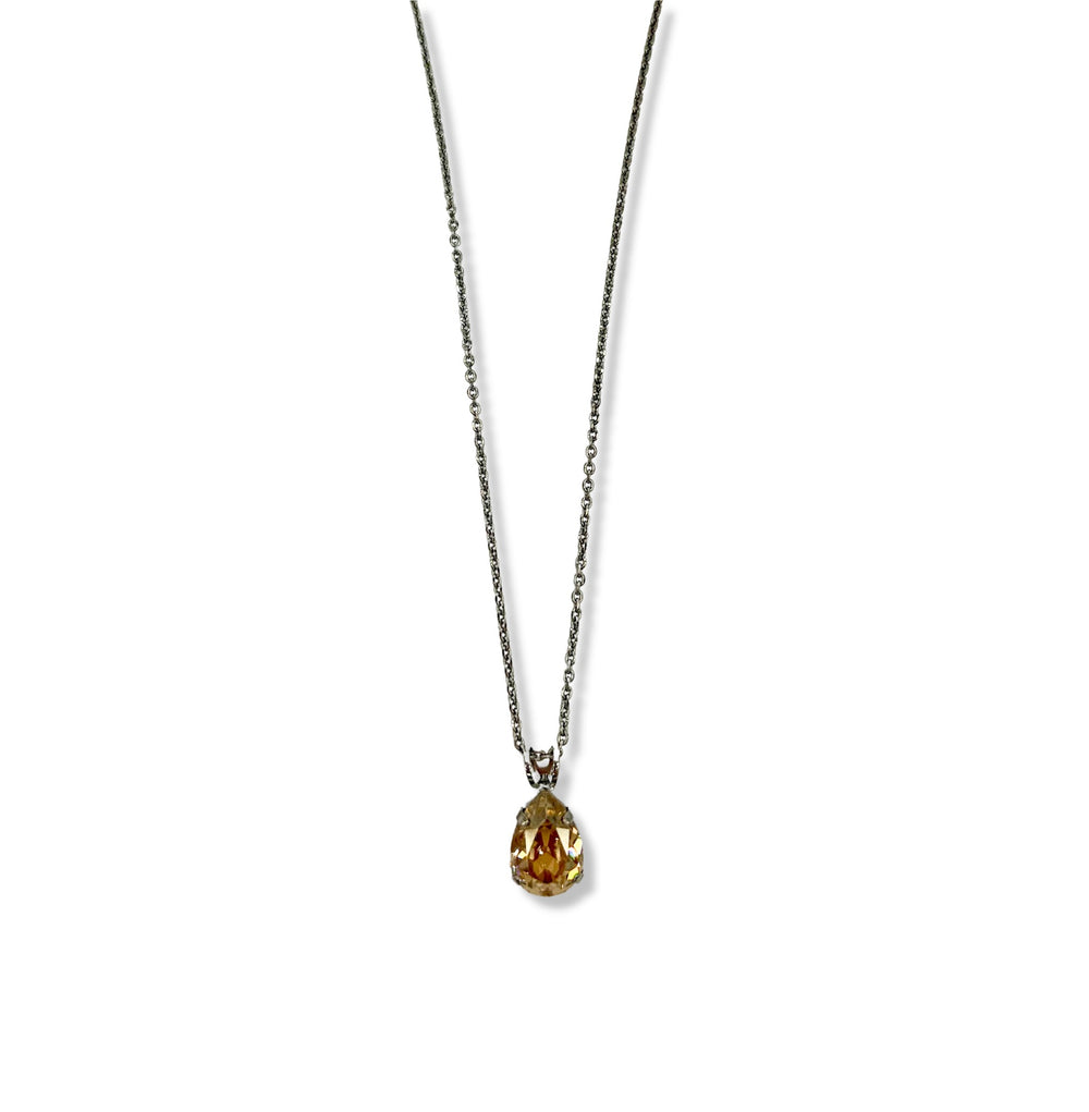 N-5312/1-216-RO - Medium Pear Pendant-10-Jewelry-Mariana-Krista Anne's Boutique, Women's Fashion and Accessories Located in Oklahoma City, OK and Black Mountain, NC