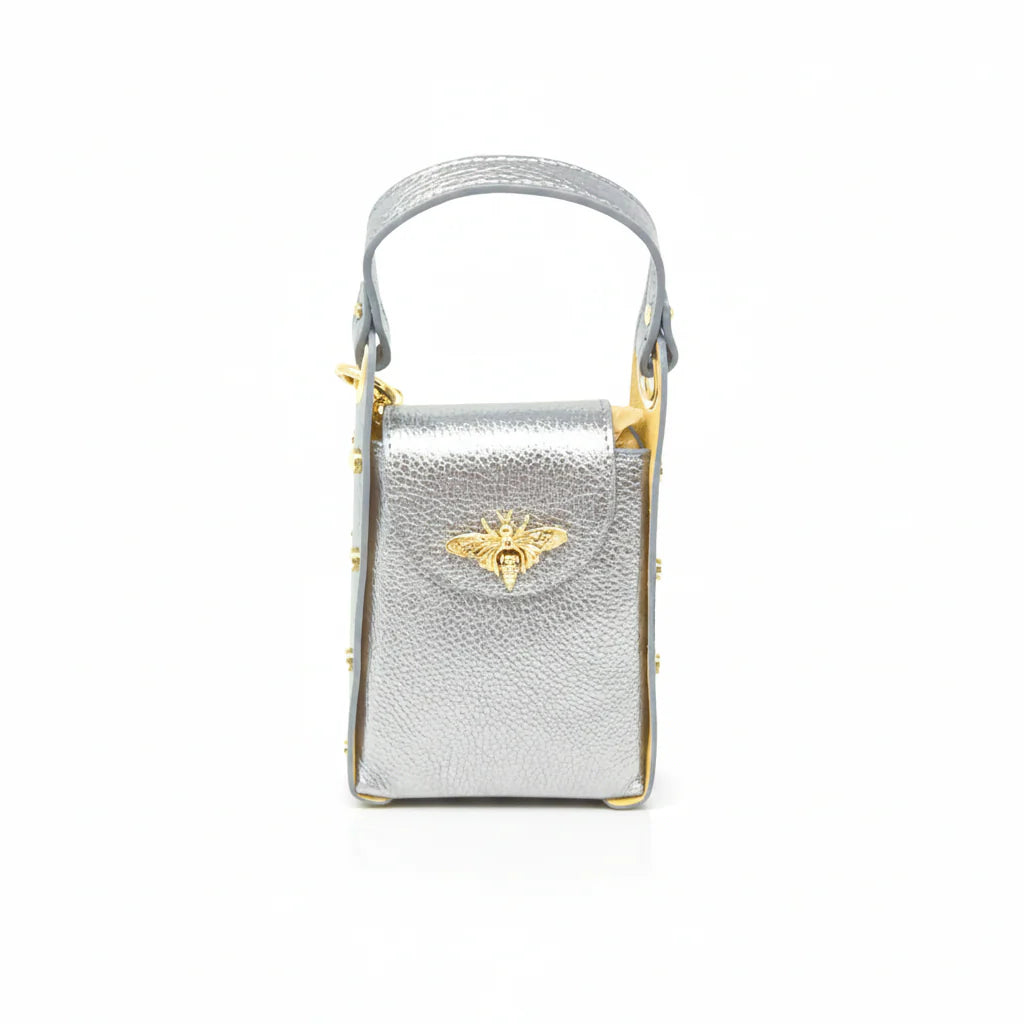 GF1080 - Bumble Bee Clutch + Crossbody-09-Accessories-German Fuentes-Krista Anne's Boutique, Women's Fashion and Accessories Located in Oklahoma City, OK and Black Mountain, NC