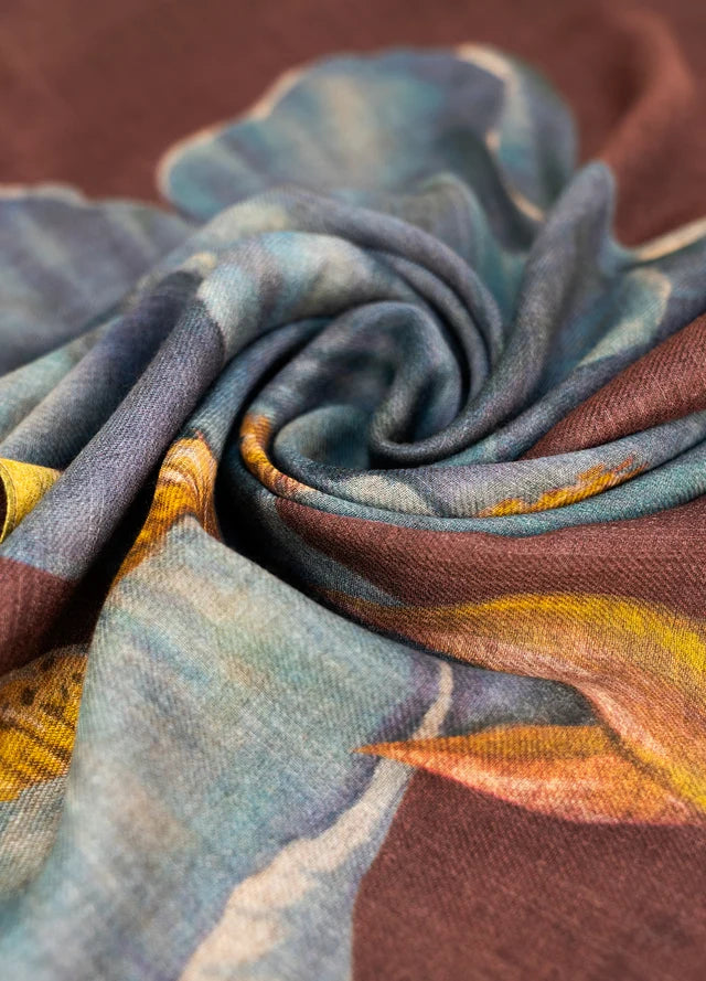 WWS8 - Iris Wool Mix Scarf-09-Accessories-Powder-Krista Anne's Boutique, Women's Fashion and Accessories Located in Oklahoma City, OK and Black Mountain, NC