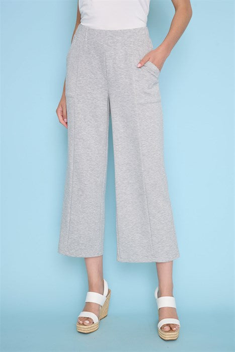 ZC930 - Wide Leg Crop Pant-04-Bottoms-Picadilly-Krista Anne's Boutique, Women's Fashion and Accessories Located in Oklahoma City, OK and Black Mountain, NC