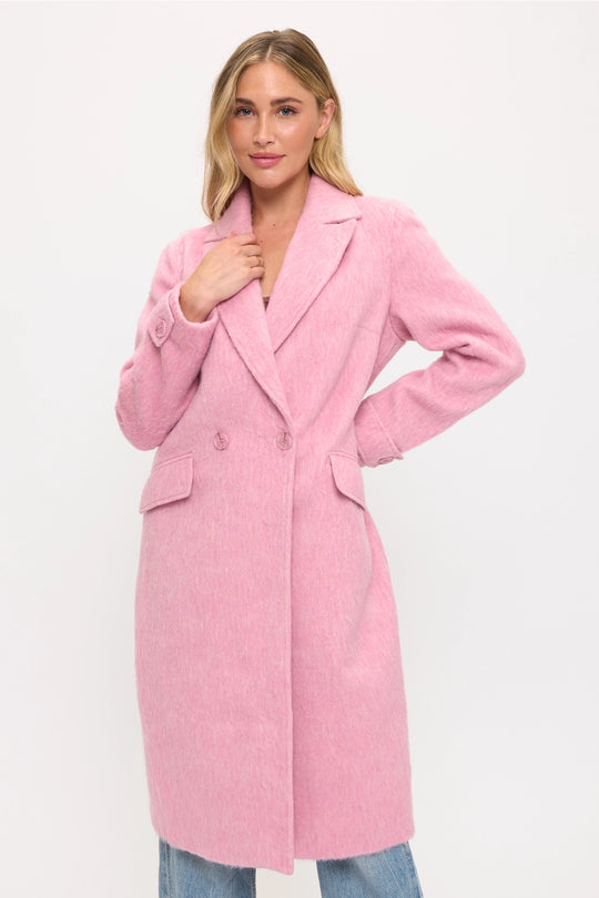 CLAWC0065 - Cashmere Cloud Longline Coat-07-Coats/Outerwear-LA Coalition-Krista Anne's Boutique, Women's Fashion and Accessories Located in Oklahoma City, OK and Black Mountain, NC