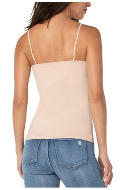 LM8670KU49 - Knit Camisole-03-Tees/Tanks-Liverpool-Krista Anne's Boutique, Women's Fashion and Accessories Located in Oklahoma City, OK and Black Mountain, NC