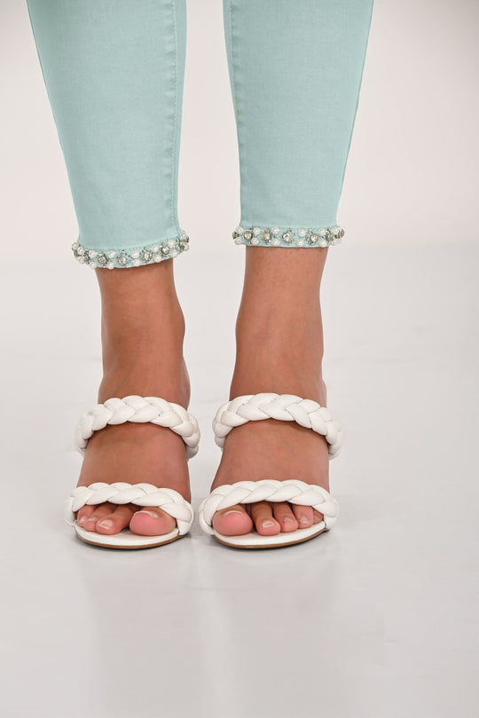 261661 - Palm Tree Crystal Crop Jeans-04-Bottoms-Frank Lyman-Krista Anne's Boutique, Women's Fashion and Accessories Located in Oklahoma City, OK and Black Mountain, NC