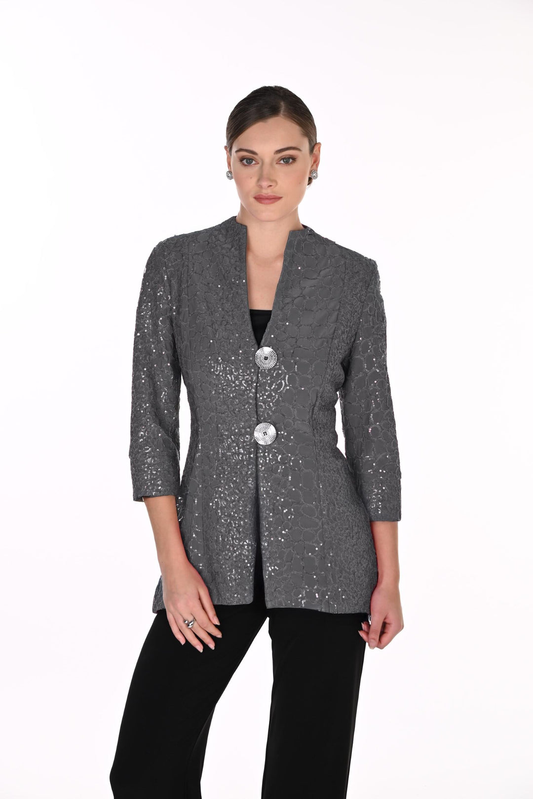 269118 - Sequin Embellished Blazer-01-Jackets/Blazers-Frank Lyman-Krista Anne's Boutique, Women's Fashion and Accessories Located in Oklahoma City, OK and Black Mountain, NC