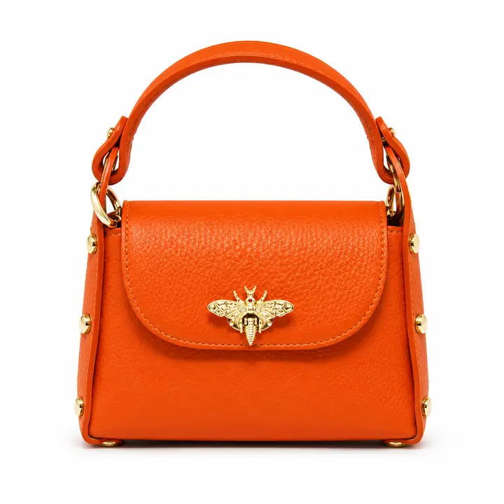 GF1085 - Bee Lock Mini Bag + Crossbody-09-Accessories-German Fuentes-Krista Anne's Boutique, Women's Fashion and Accessories Located in Oklahoma City, OK and Black Mountain, NC