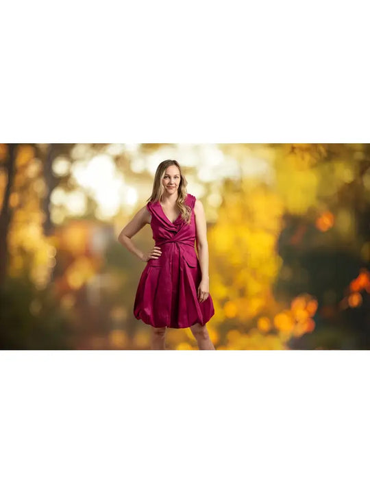 S16150 - Classic Bubble Dress-06-Dresses/Jumpsuits-Samuel Dong-Krista Anne's Boutique, Women's Fashion and Accessories Located in Oklahoma City, OK and Black Mountain, NC