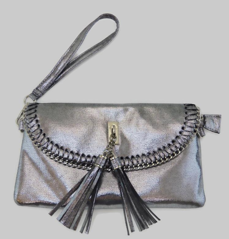 LL925K - Faux Brushed Leather Crossbody w/ Tassel-9-Accessories-A Touch of Style-Krista Anne's Boutique, Women's Fashion and Accessories Located in Oklahoma City, OK