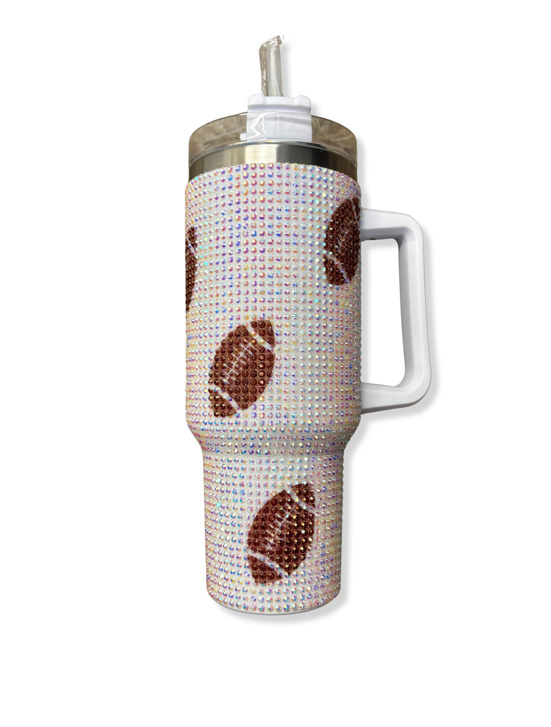 Blinged Out Tumbler w/ Handle-12-Gifts-Misc-Krista Anne's Boutique, Women's Fashion and Accessories Located in Oklahoma City, OK and Black Mountain, NC