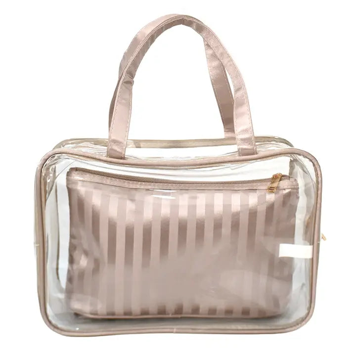 2 Piece Makeup Bag