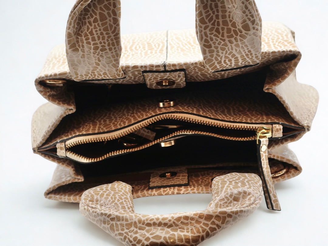 R-2697 - The Refined Statement Tote-09-Accessories-Vintage Decor Inc.-Krista Anne's Boutique, Women's Fashion and Accessories Located in Oklahoma City, OK and Black Mountain, NC