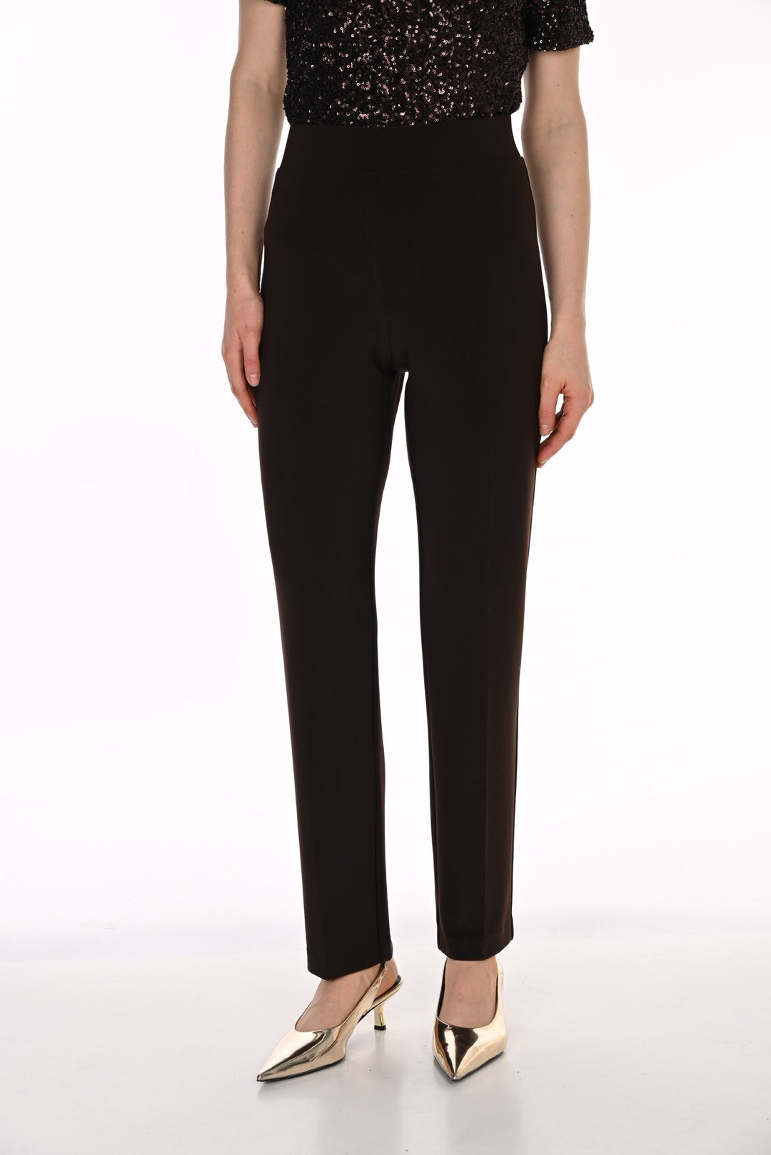 269046 - Pull On Cigarette Leg Pant-04-Bottoms-Frank Lyman-Krista Anne's Boutique, Women's Fashion and Accessories Located in Oklahoma City, OK and Black Mountain, NC
