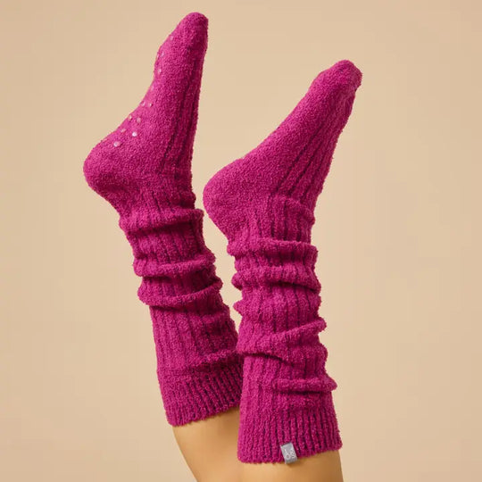 1300 - Marshmallow Crew Socks-09-Accessories-Softies-Krista Anne's Boutique, Women's Fashion and Accessories Located in Oklahoma City, OK and Black Mountain, NC