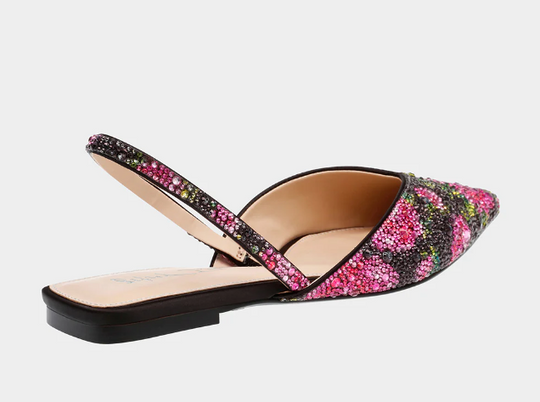 Vance Bejeweled Flats-11-Shoes-Betsey Johnson-Krista Anne's Boutique, Women's Fashion and Accessories Located in Oklahoma City, OK and Black Mountain, NC